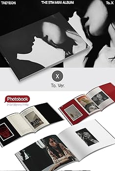 Amazon.com: Taeyeon To. X 5th Mini Album CD+Booklet+